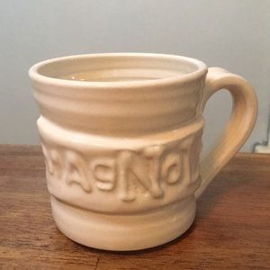 Cream Magnolia Coffee Mug